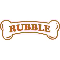 rubble bone svg, paw patrol svg, paw patrol logo svg, paw patrol svg file, paw patrol svg everest, digital download