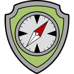 tracker badge svg, paw patrol svg, paw patrol logo svg, paw patrol svg file, paw patrol svg everest, digital download