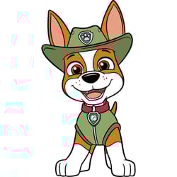 tracker svg, paw patrol svg, paw patrol logo svg, paw patrol svg file, paw patrol svg everest, digital download-4