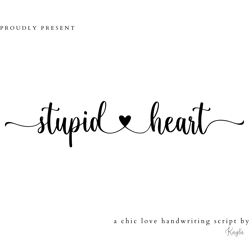 Filled heart connecting Handwritten Font,Font For Cricut,Wedding Fonts,Font with heart tails,Font with swashes,