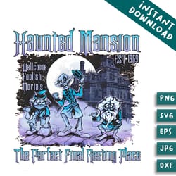 vintage haunted mansion est 1969 png