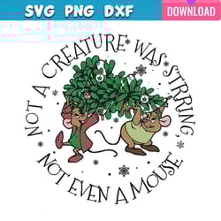 cute jaq and gus gus cinderella movie christmas svg bundle