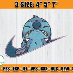 nike stitch embroidery, nike embroidery, lilo and stitch embroidery z