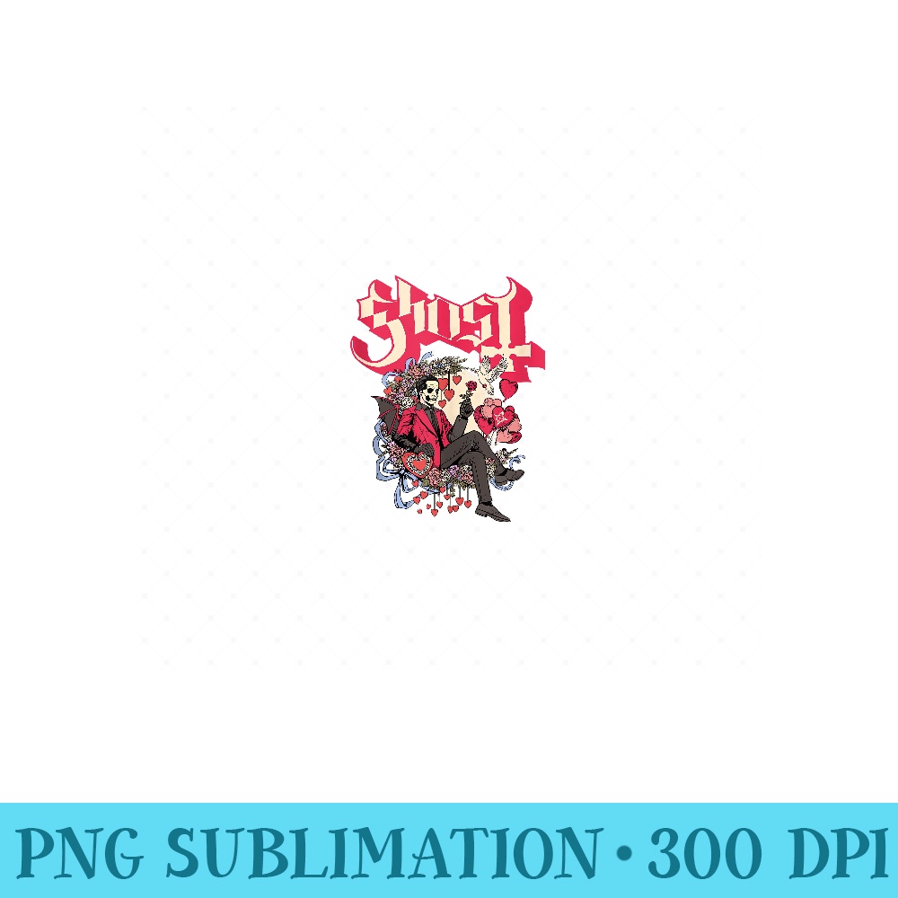 Ghost Papa Cupid Valentines Day - PNG Clipart - High Resolution And Print-Ready Designs