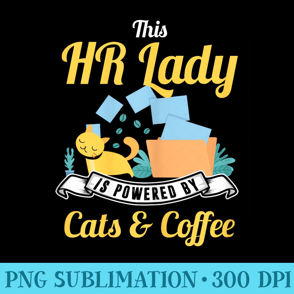 Human Resources HR Lady Funny Cat Lover HR - High Resolution PNG Clipart - Instant Access To Downloadable Files