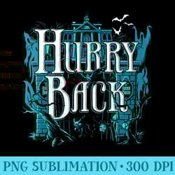 the haunted mansion hurry back black cat entrance warning - unique sublimation patterns
