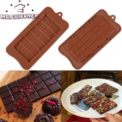 chocolate molds bakeware cake molds high quality square eco-friendly silicone mold diy 1pc food grade 24 cavity candy