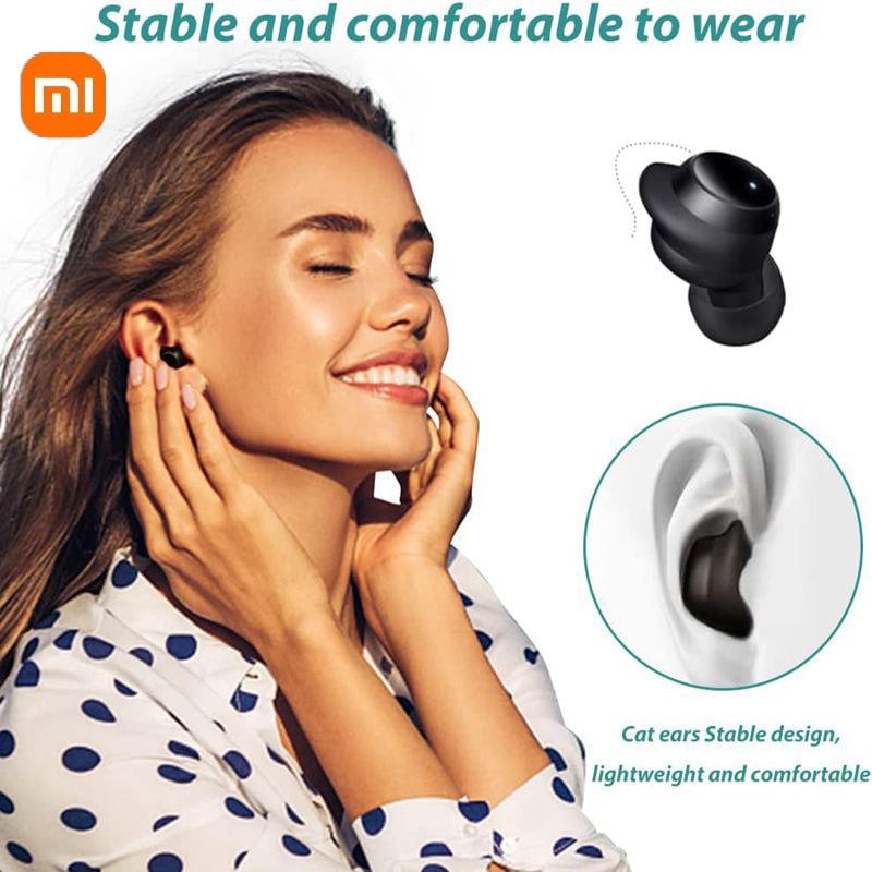 Wireless Sports Earbuds Xiaomi Redmi Bluetooth 52 Headphones Compact Charging Case Sweatproof Desi 1