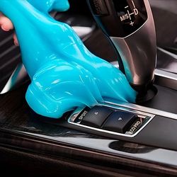 car cleaning gel magic mud, premium dust remover for air vents,keyboards & tight spaces,interior detailing tool for cars