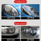 Professional Car Headlight Restoration Kit Remove Yellowing Oxidation Defogging for CrystalClea