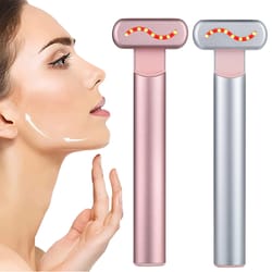 anti-wrinkle skin care tool – ems microcurrent facial massager with red light