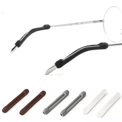 silicone eyeglass ear hooks, anti slip sport grip for glasses & sunglasses