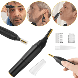 electric ear beard nose lip hair trimmer eyebrow mustache remover shaver clipper for women men