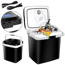 low noise car iceless thermoelectric cooler electric mini fridge portable vehicle refrigerator