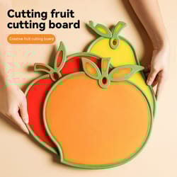 pp material fruit shape cutting block for vegetables slice, chopping boards, mincing flutto kitchen cookware tool
