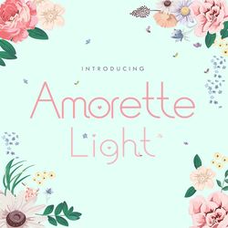 Amorette Light Font