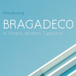 Bragadeco Font