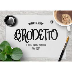 Brodetto Font
