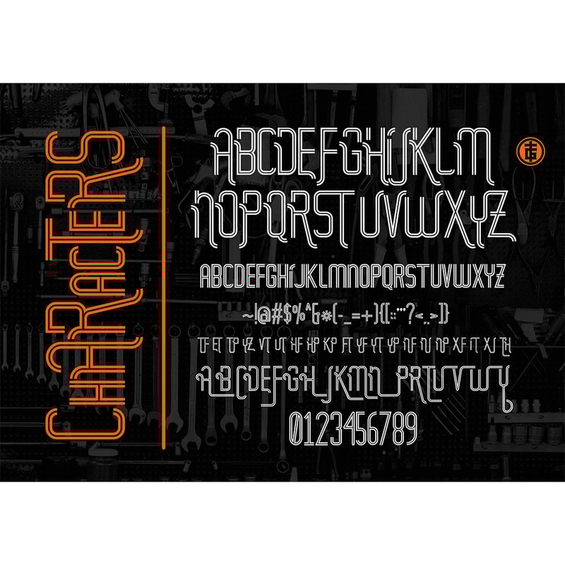 The Arms Race Font 2