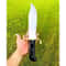 Custom Handmade Buffalo Horn Handle Bowie Knife Full Tang Hunting Free Engraving (2).jpg
