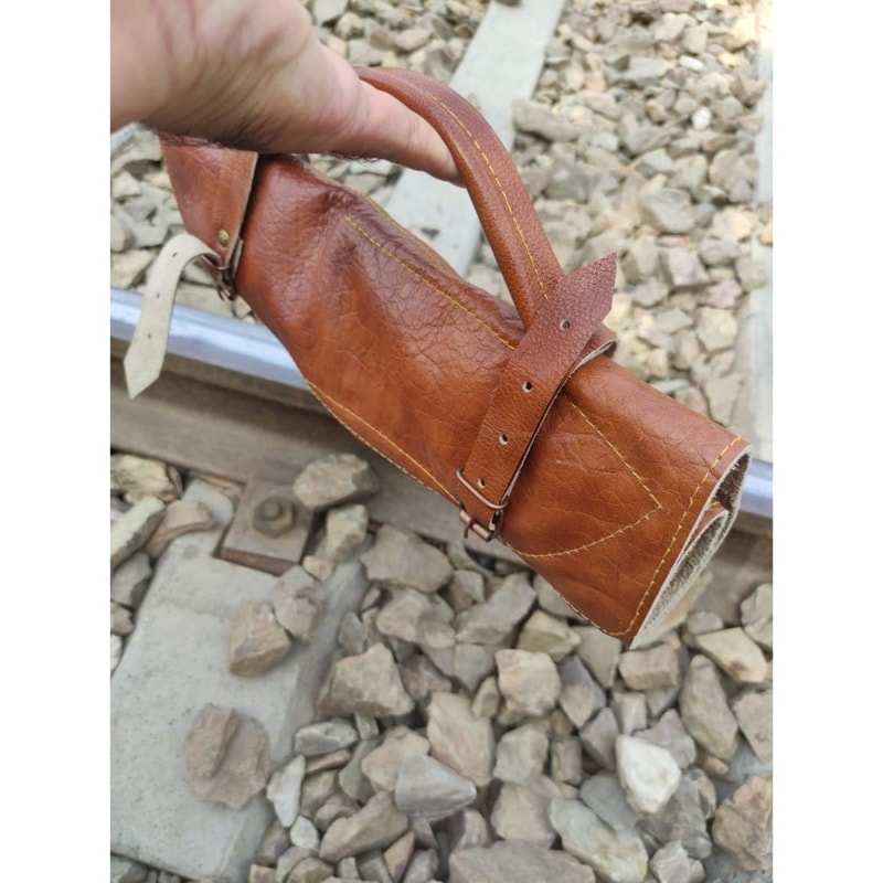 Engraved Chef Knife Set Handmade Damascus Steel Full Tang Forged Steel Knife Set (3).jpg