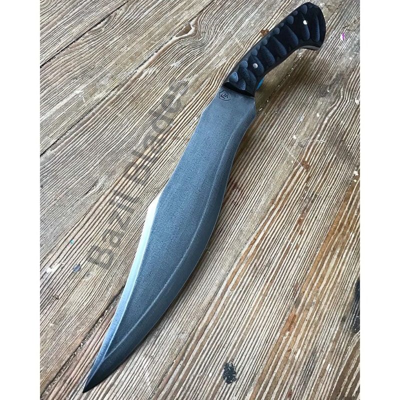 1095 Carbon Steel Custom Knife Full Tang Hunting Knife Survival Knife Outdoor 0