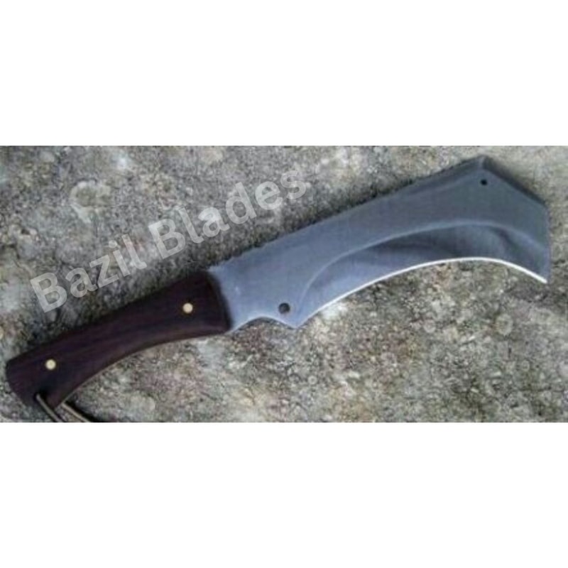 Custom Hunting Knife 1095 High Carbon Steel Forged Full Tang Camping Knife 0