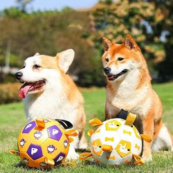 Interactive Soccer Dog Toy for Outdoor Fun and Training