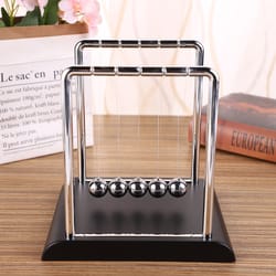 creative mini ornament, newton's cradle balance balls, continuous collision ball for office desk, perpetual motion toy