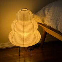 style led rice paper desk lamp, tricolor dimming, home art decoration lamps, living room, hotel, bedroom, bedside night