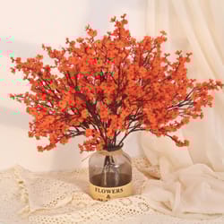autumn halloween decor, thanksgiving day decorations, baby breathable artificial flowers and silk plants for home decor