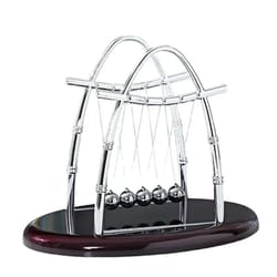 newton's cradle, creative physics science craft, educational steel balance ball toy, funny desktop ornament