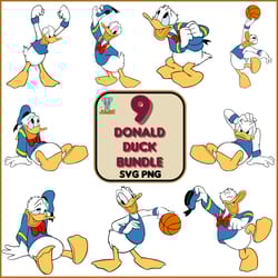 donald duck bundle svg