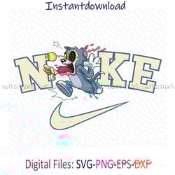 nike tom and jerry logo svg, tom and jerry png, nike logo transparent, tom and jerry svg, nike cartoon logo, png cricut