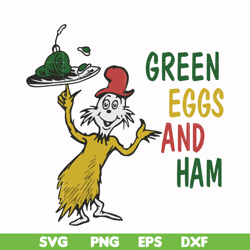 green eggs and ham svg, png, dxf, eps file dr000126