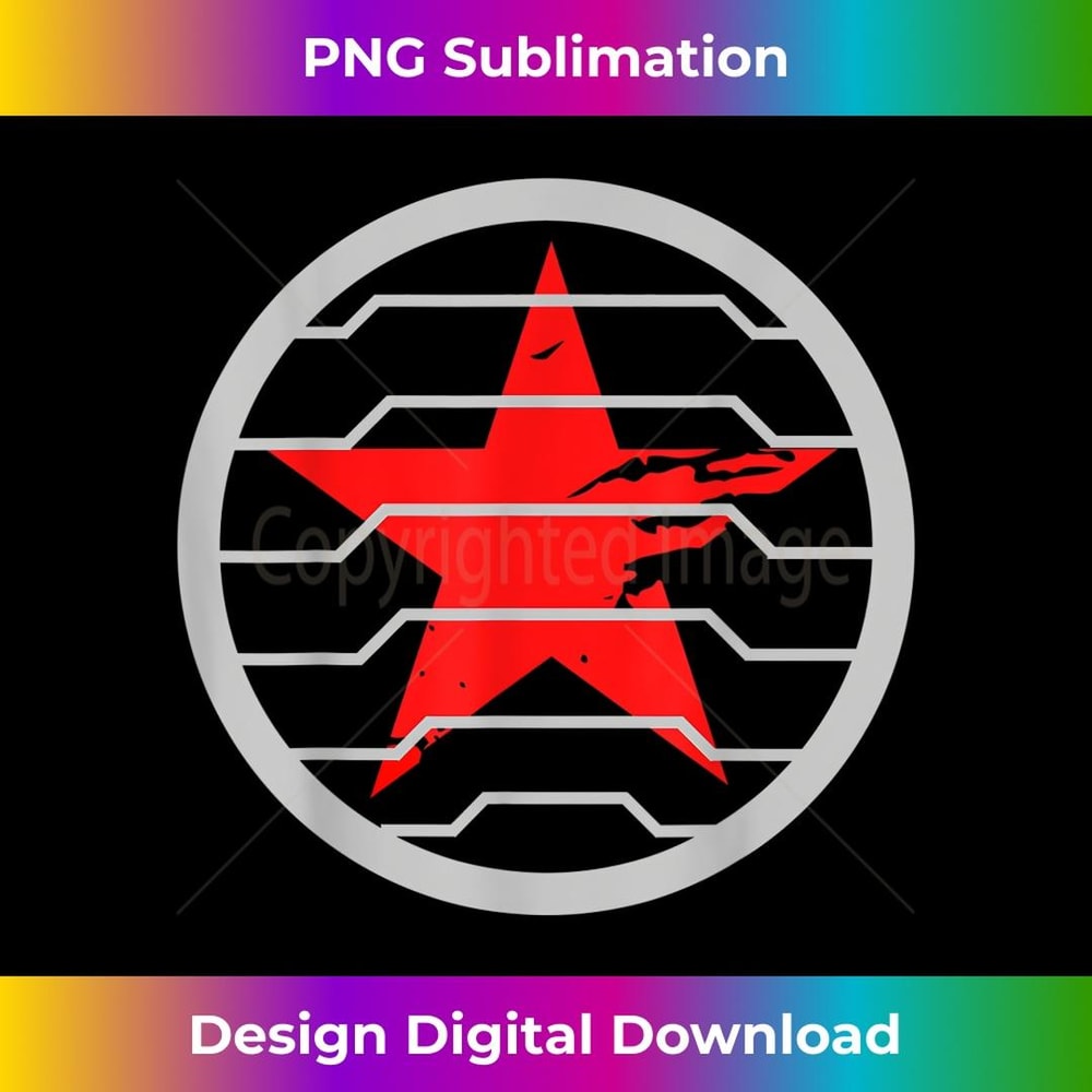 Red Soldier Trigger Word Winter Badge Emblem Star Hero - Elegant Sublimation PNG Download