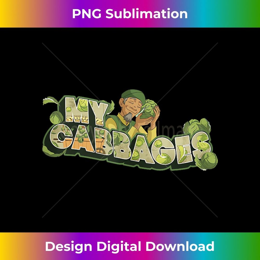 Avatar The Last Airbender Cabbage Merchant My Cabbages - Aesthetic Sublimation Digital File