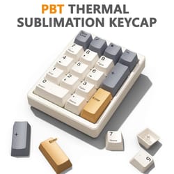 type c 17-key mechanical number pad, wired numeric keypad for gaming, photoshop, accounting