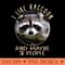 Enigmatic Elegance Raccoon Merchandise - Digital PNG Graphics - Flexibility