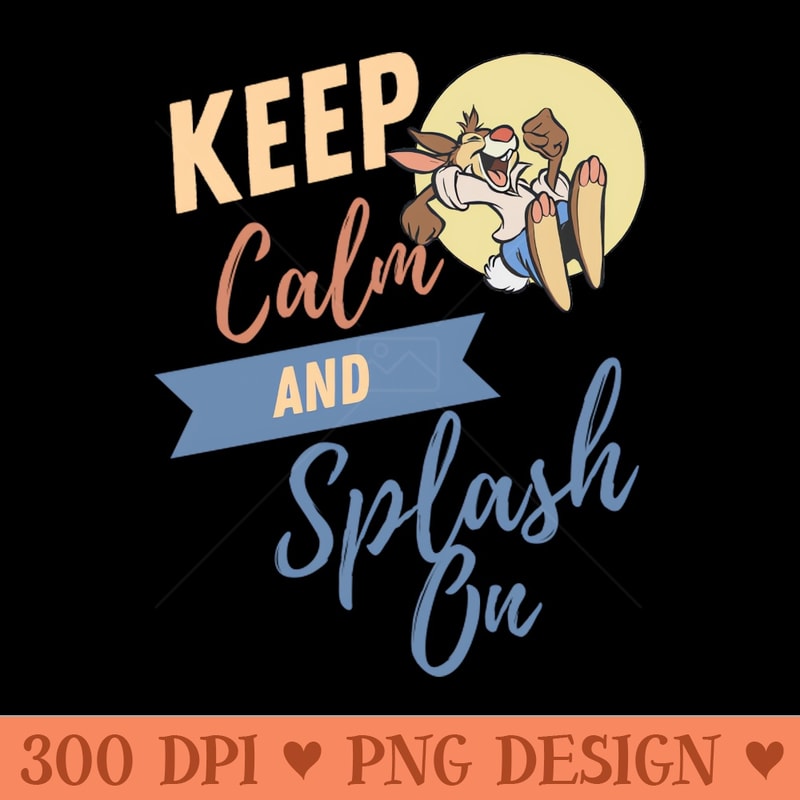 Splash Mountain - Keep Calm - PNG Download Store - Unique