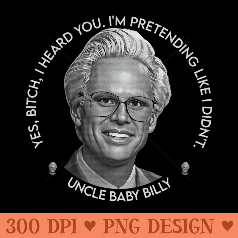 Uncle Baby Billy - PNG Designs - Popularity
