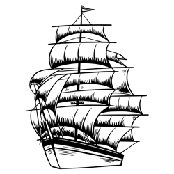 pirate octopus skull ship svg, pirate ship svg, octopus tentacles svg, skull octopus svg, pirate skull svg 1