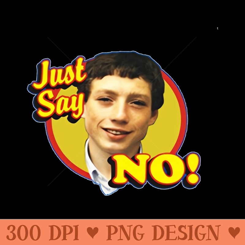 Zammo just say no to drugs - Digital PNG Art - Professional Design