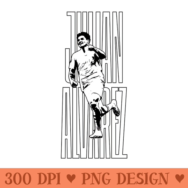 julian alvarez - High Quality PNG - Professional Design