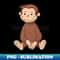 Curious George Funny - Aesthetic Sublimation Digital File