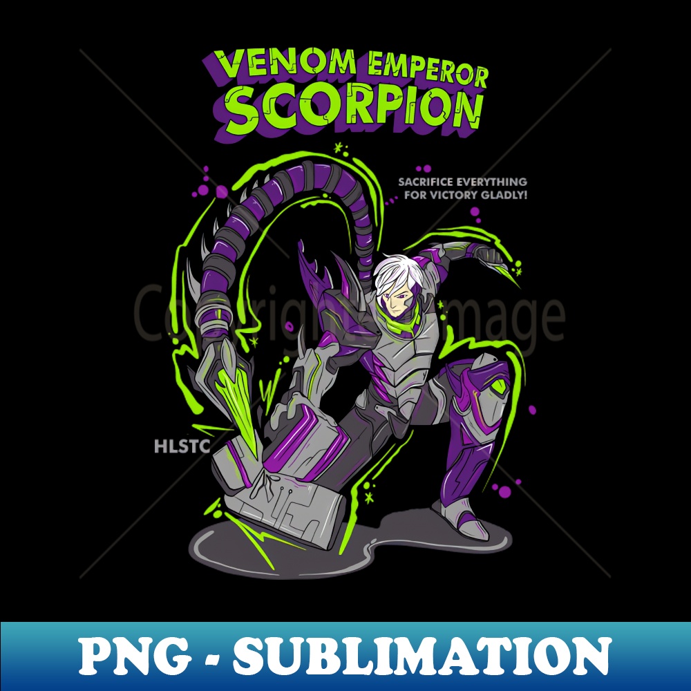 Mobile Legends Gusion Venom Emperor Scorpion - Instant Sublimation Digital Download