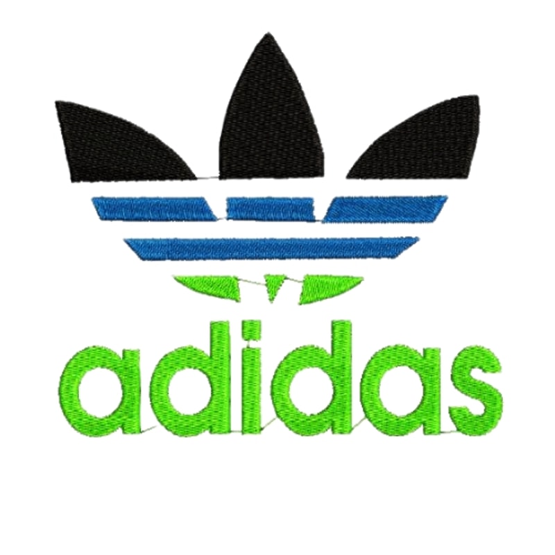 Adidas Embroidery Design Bundles Adidas Embroidery Logo Sportswear Embroidery Patterns Adidas Logo Vector Adidas 1
