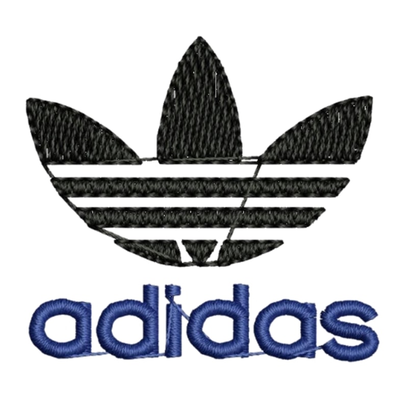 Adidas Embroidery Design Bundles Adidas Embroidery Logo Sportswear Embroidery Patterns Adidas Logo Vector Adidas 5