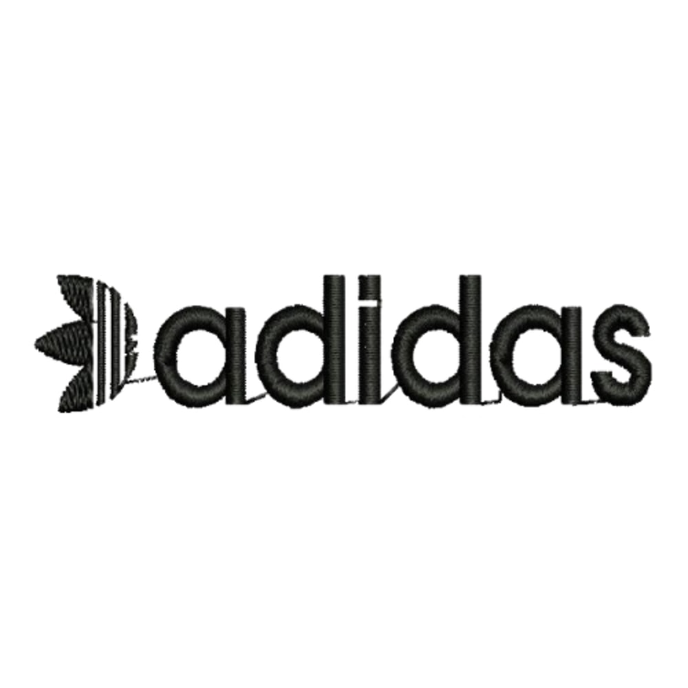 Adidas Embroidery Design Bundles Adidas Embroidery Logo Sportswear Embroidery Patterns Adidas Logo Vector Adidas 16