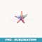 Starfish Costume Adult Starfish T - PNG Sublimation Digital Download